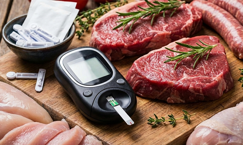Replacing red meat with white meat could reduce the risk of diabetes among individuals who consume large amounts of meat