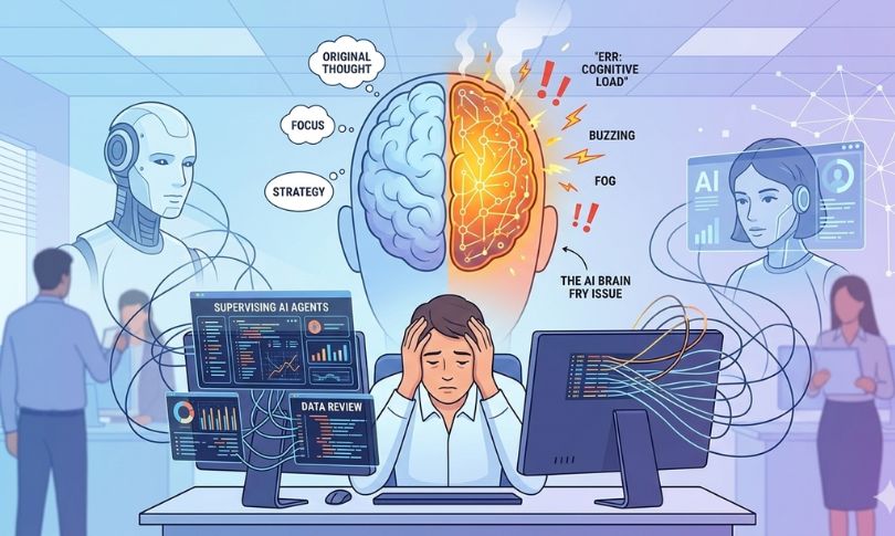 Is Artificial Intelligence Wearing Us Out Mentally The Growing Issue of “AI Brain Fry” in the Workplace